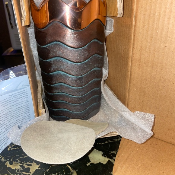 Nambe The Original COPPER CANYON WINE CHILLER (NIB) - Picture 4 of 5